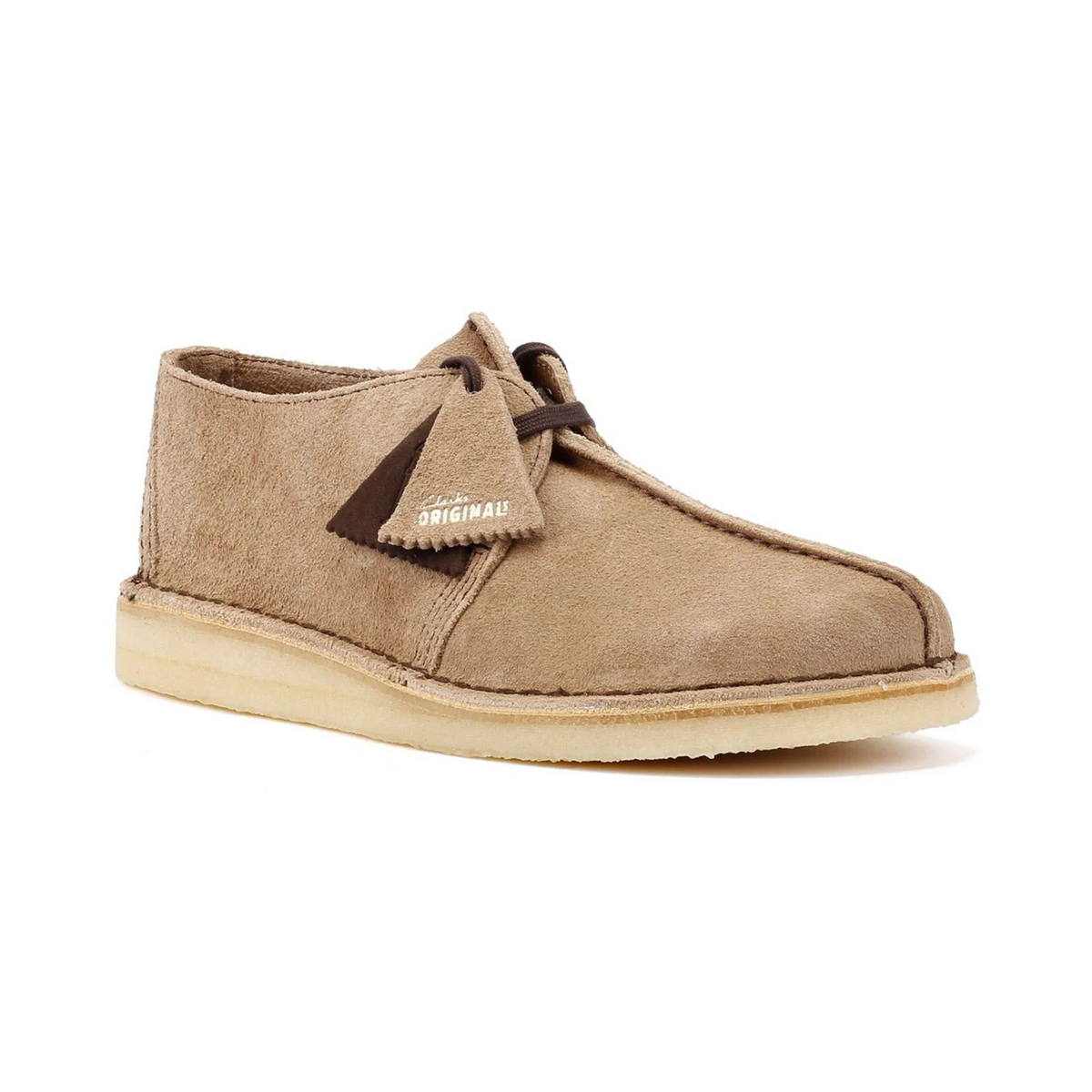 Clarks Men's Desert Trek Wolf Suede - Shoes