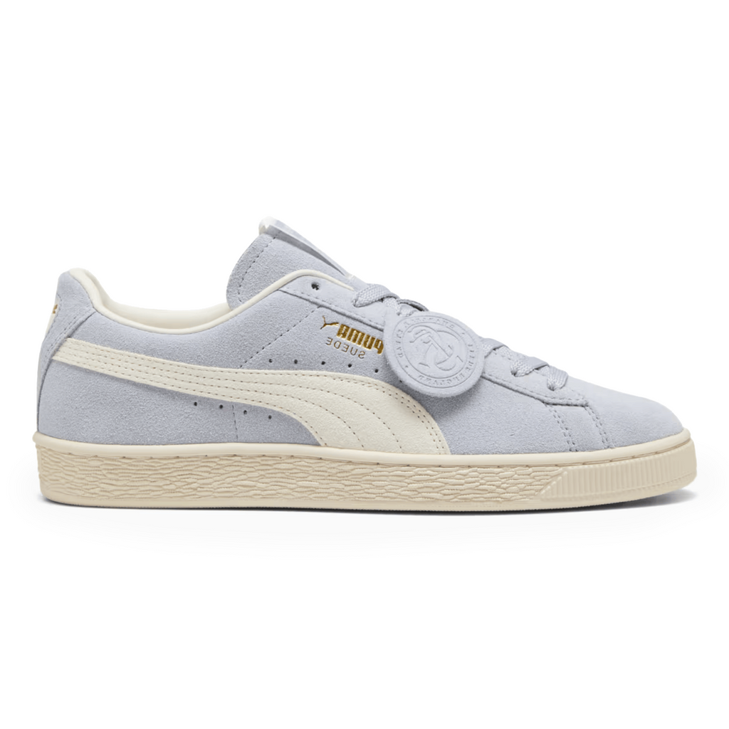 Puma x Charles F. Stead Men's Suede Snow Mountain Blue/Frosted Ivory - Sneakers