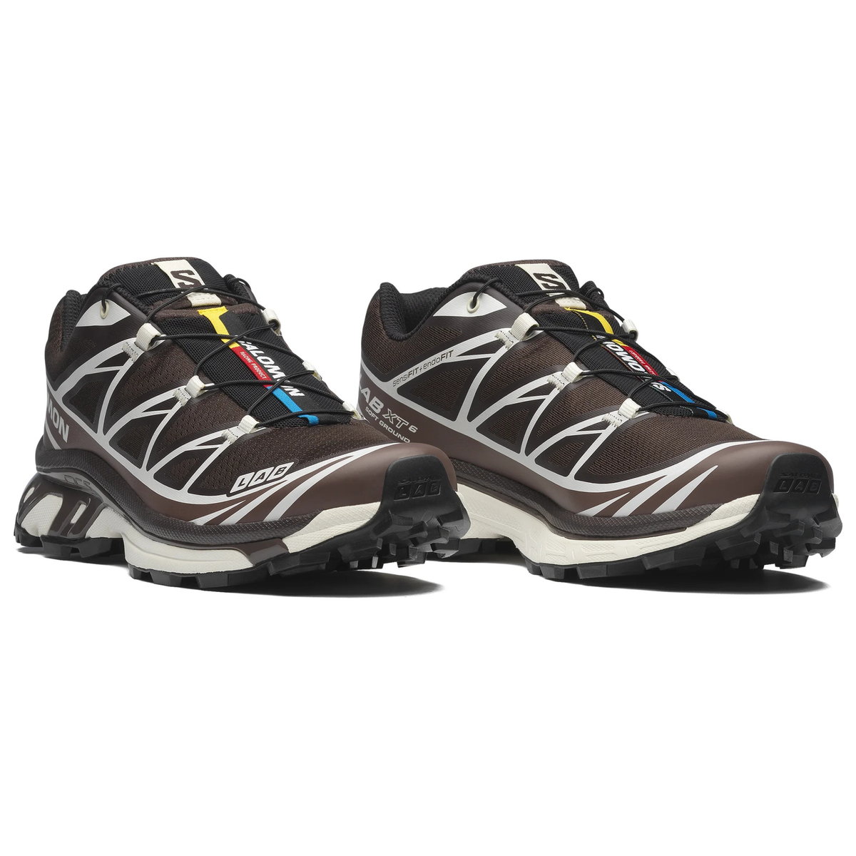 Salomon Men's XT-6 Black Coffee/French Roast - Sneakers