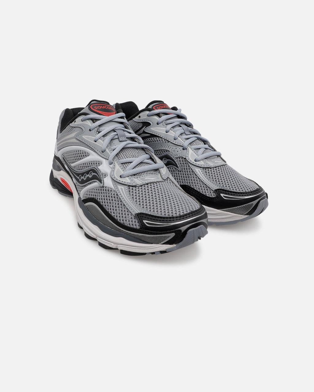 Saucony ProGrid Omni 9 Grey/Red - Sneakers