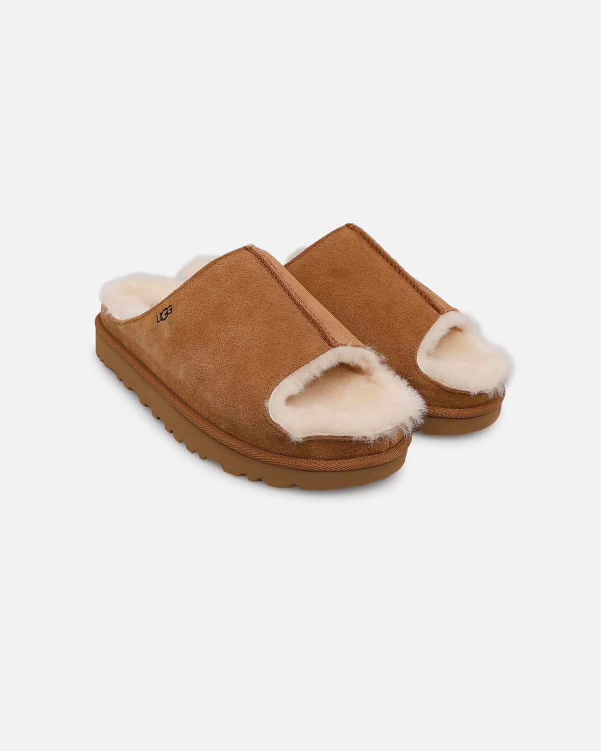 UGG Women's Greenport Slides Chestnut