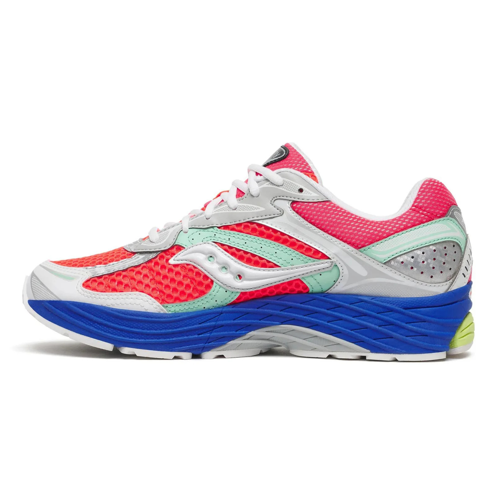 Saucony Men's ProGrid Omni 9 Vizi Red/Multicolor - Sneakers