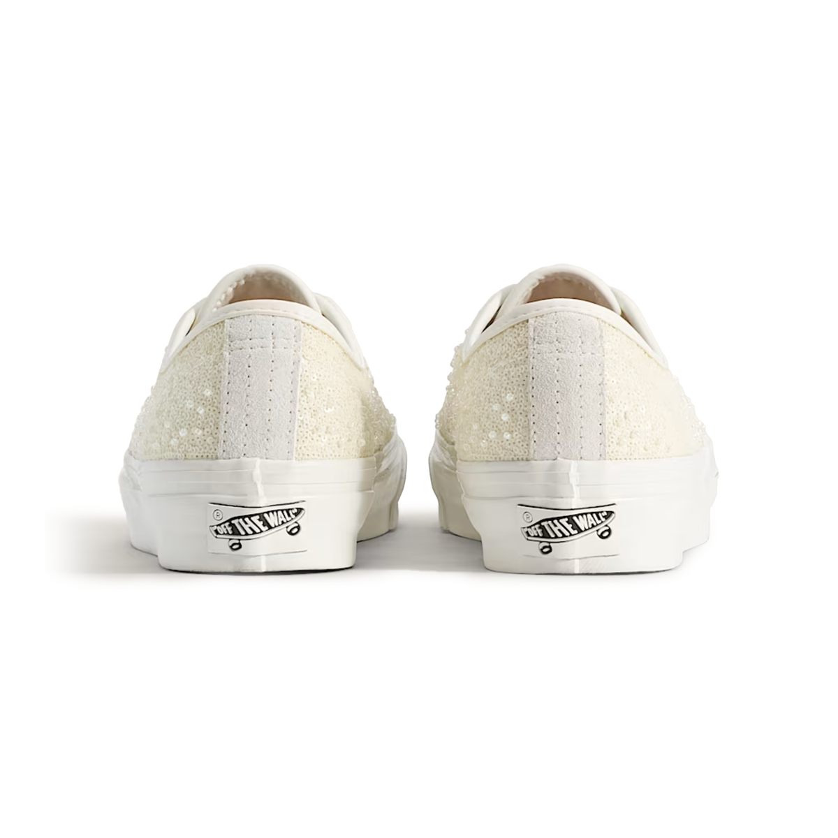 Vans Men's Premium Authentic Beaded Champagne Beige - Sneakers