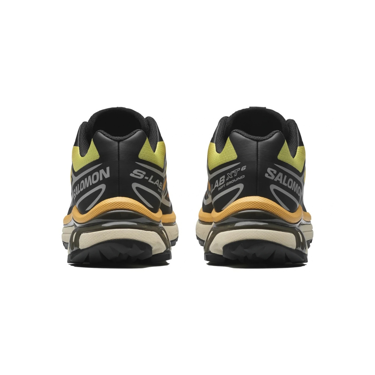 Salomon Men's XT-6 Black/Grape Leaf/Multicolor Beach Ball - Sneakers