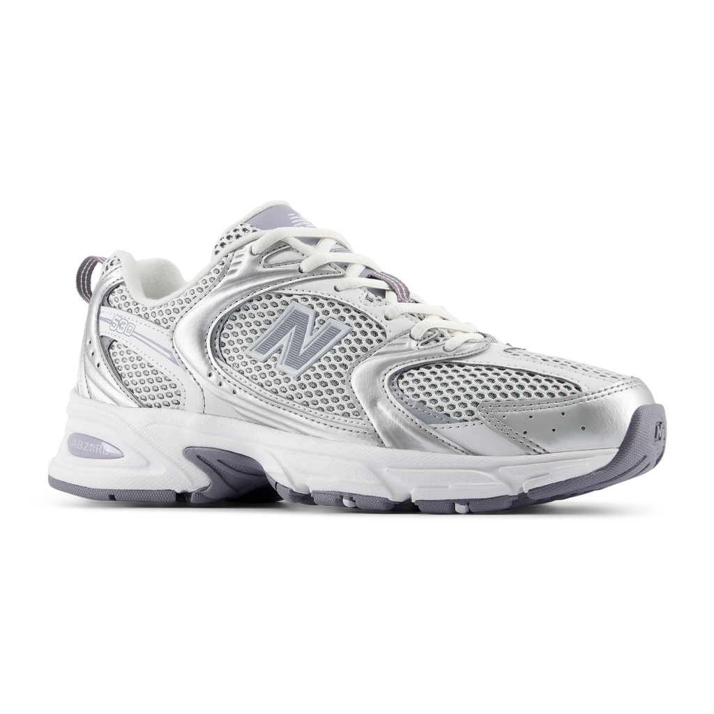 New Balance Men's U530KLA Grey Matter/Silver Metallic/Digital Mist - Sneakers
