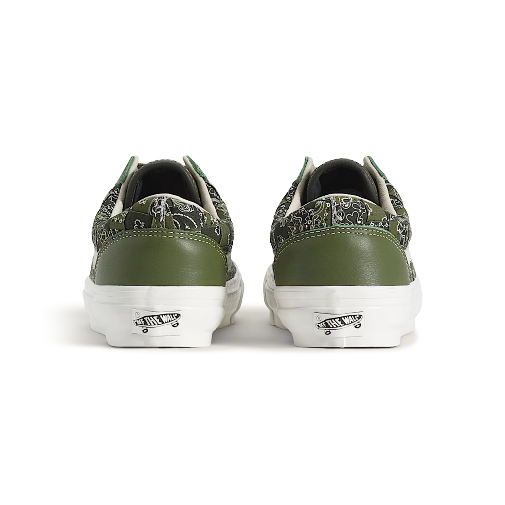 Vans Men's Premium Old Skool 36 Bandana Green - Sneakers