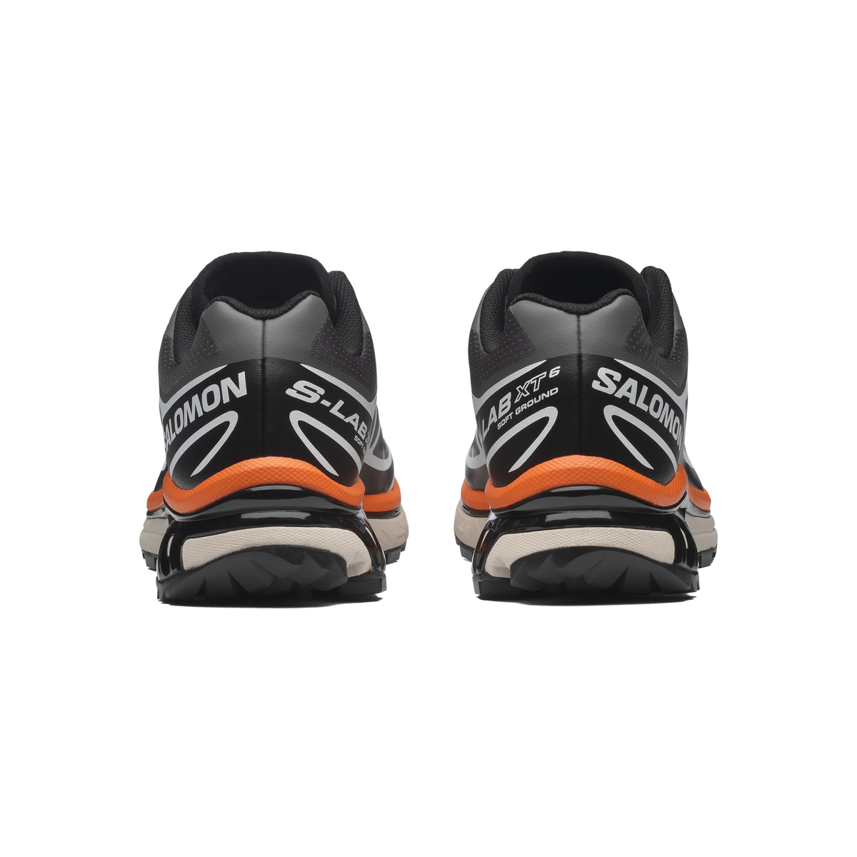 Salomon Men's XT-6 Pewter/Black/Turmeric - Sneakers
