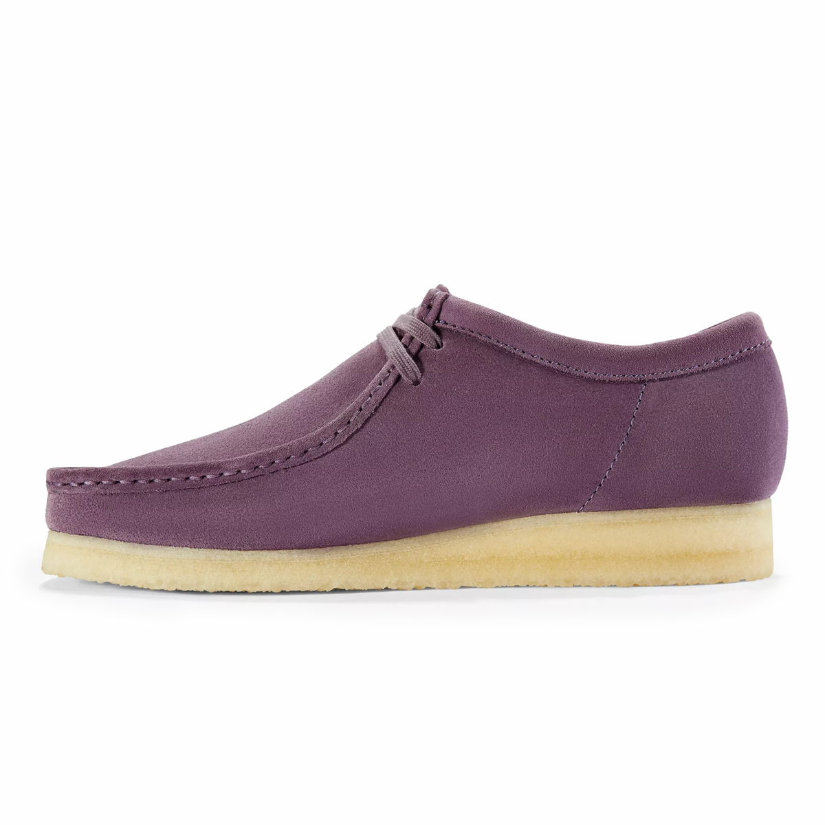 Clarks Men's Wallabee Plum Suede - Shoes
