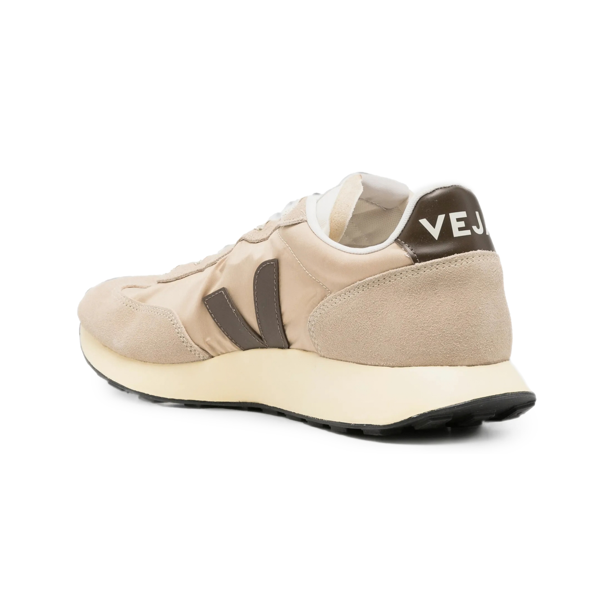 VEJA Women's Rio Brancato II Lite Tan/Dark Brown/Cream Nylon - Sneakers