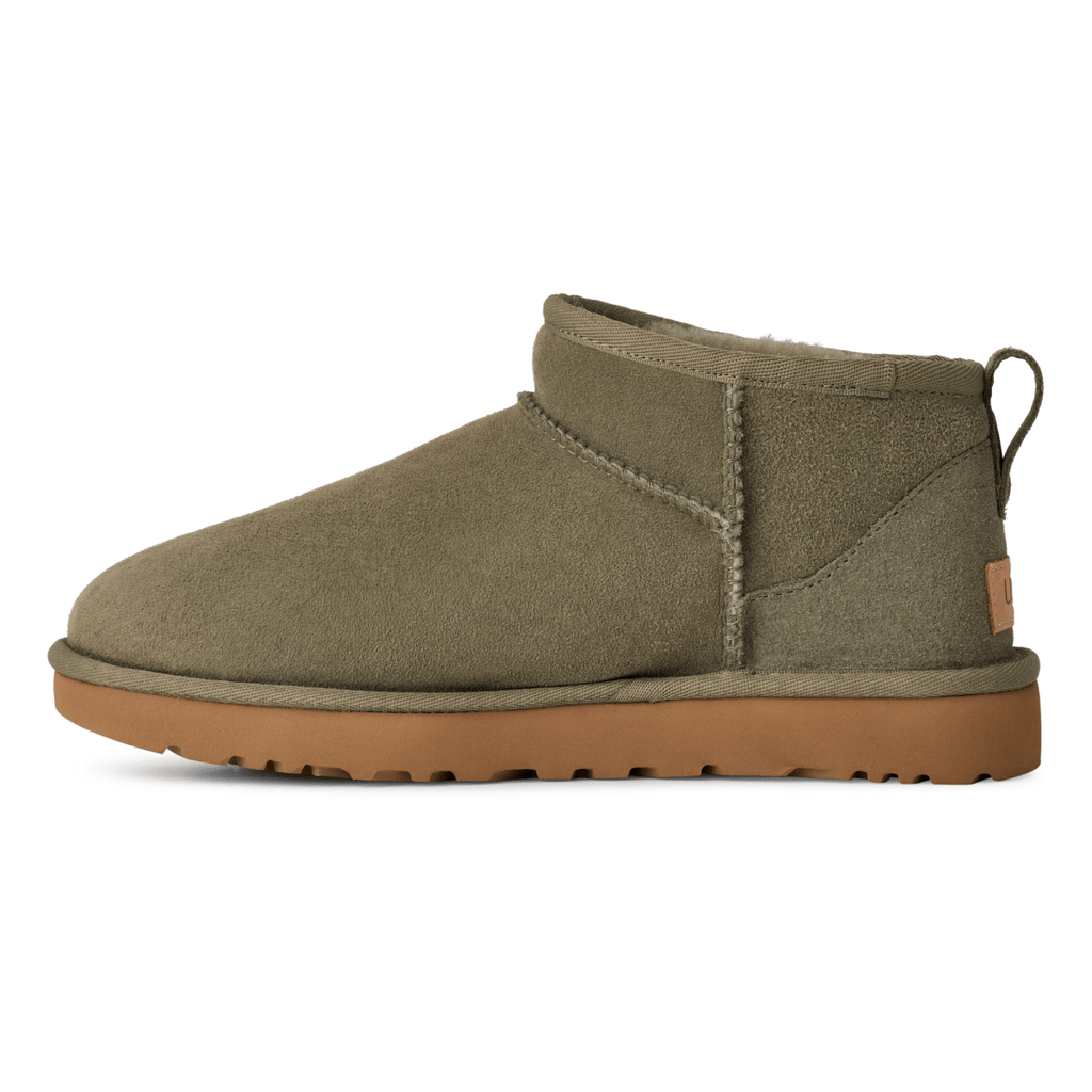 UGG Women's Classic Ultra Mini Moss Green/Amphora - Boots