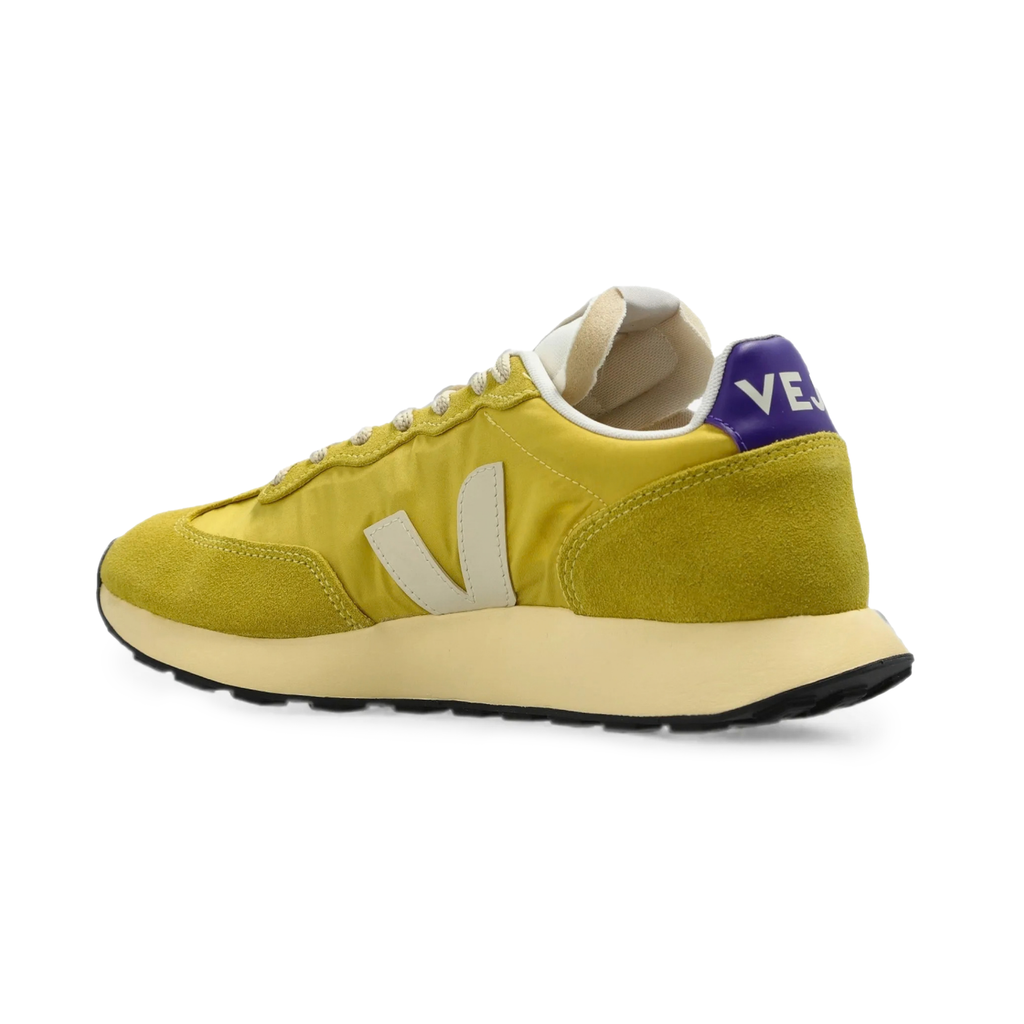 VEJA Women's Rio Brancato II Lite Yellow/Cream/Purple Nylon - Sneakers