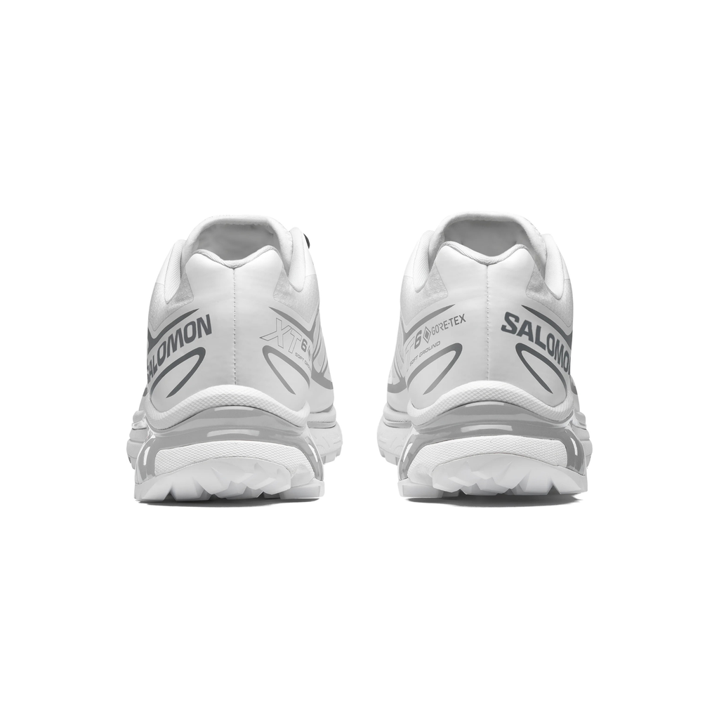 Salomon Men's XT-6 Gore-Tex White/Silver - Sneakers
