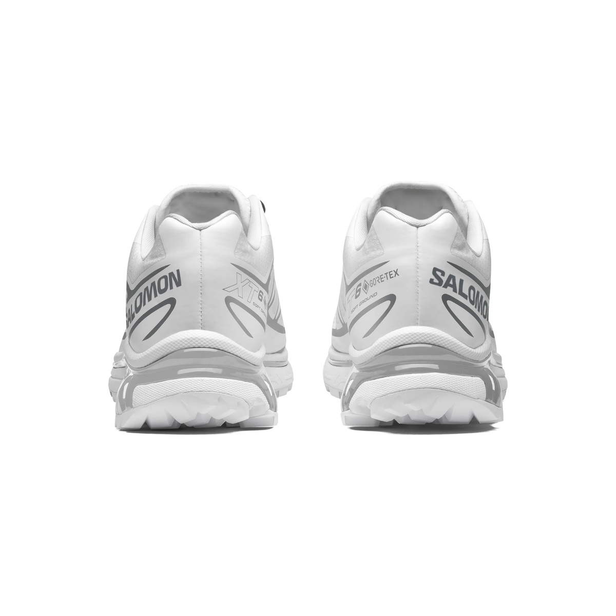 Salomon Men's XT-6 Gore-Tex White/Silver - Sneakers