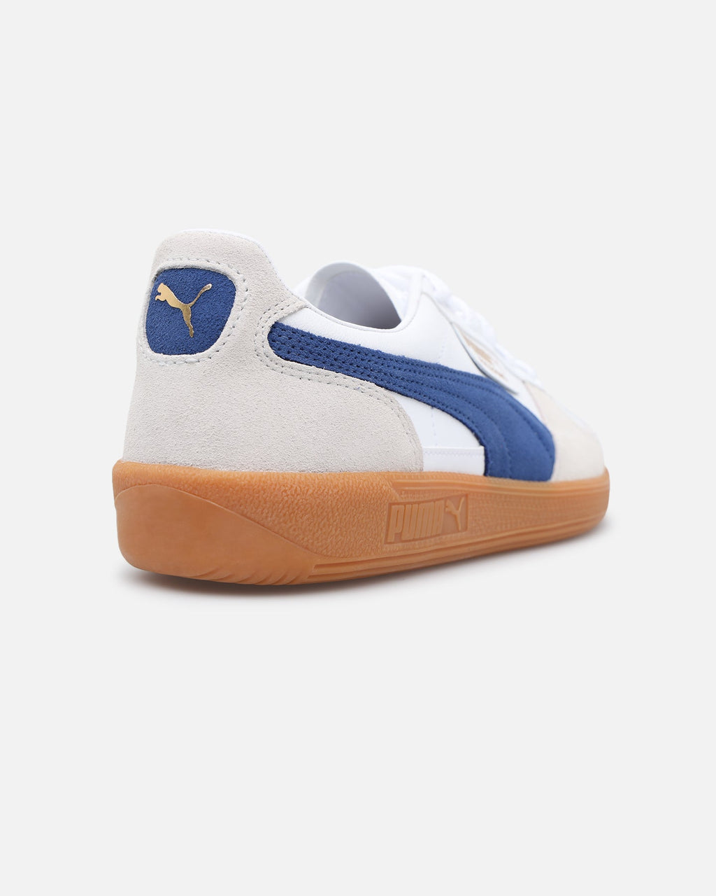 Puma Palermo Leather White/Blue - Sneakers