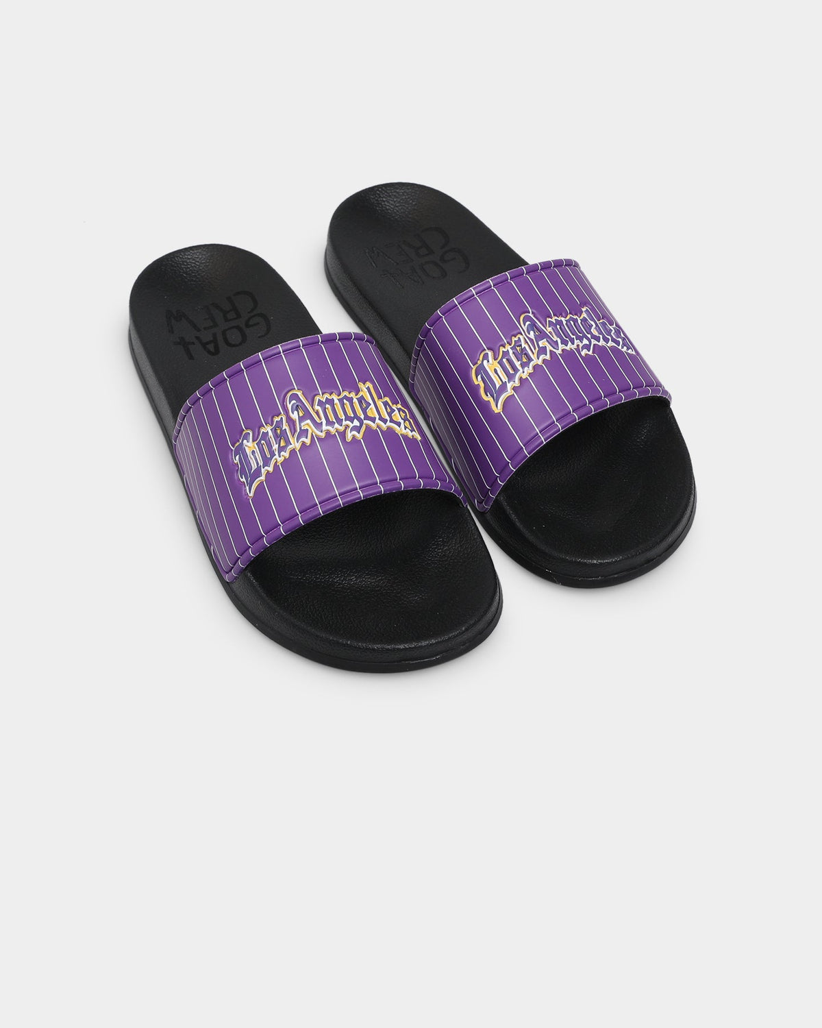 73Studio Los Angeles Slides Purple/Yellow