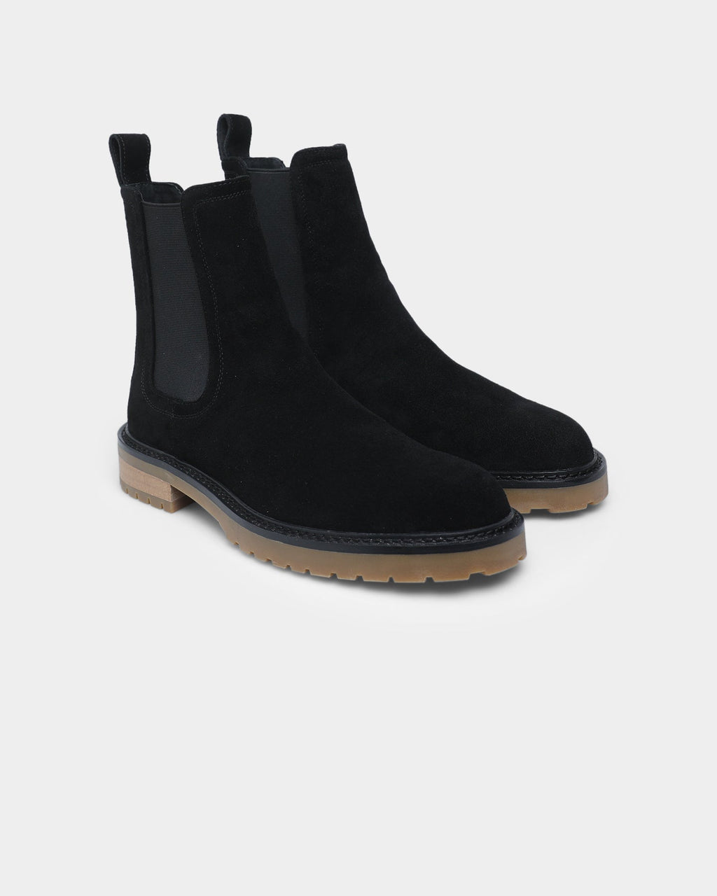Saint Morta Chunky Chelsea Boot Black/Gum