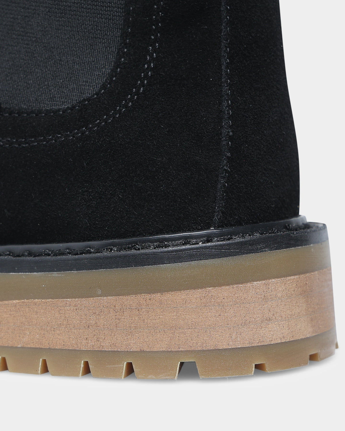 Saint Morta Chunky Chelsea Boot Black/Gum