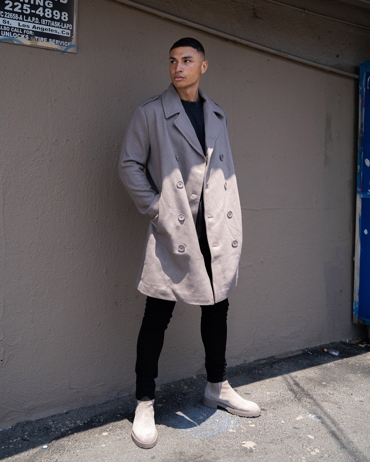 Saint Morta Chunky Chelsea Boot Taupe