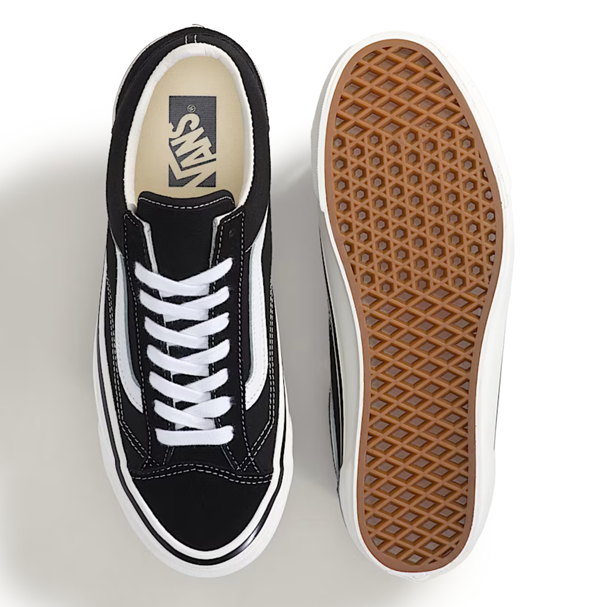 Vans Men's Premium Old Skool 36 Black/Marshmallow - Sneakers