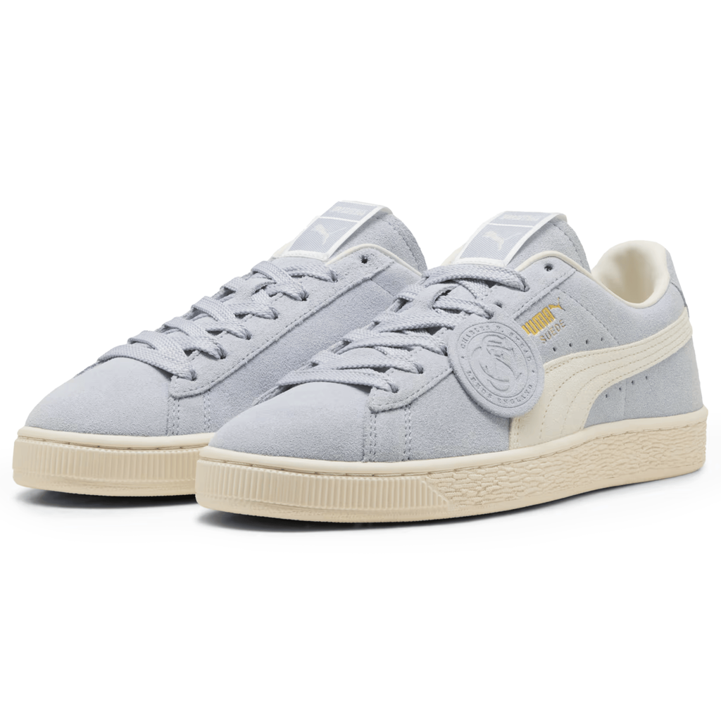 Puma x Charles F. Stead Men's Suede Snow Mountain Blue/Frosted Ivory - Sneakers