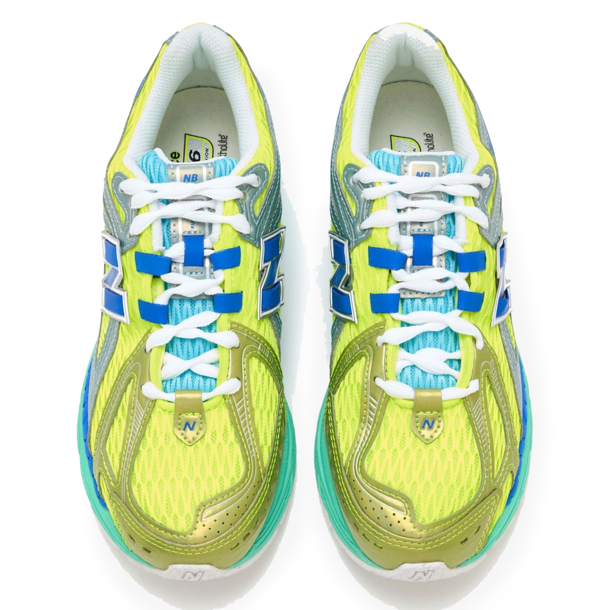 New Balance Men's U19063EN Alkaline Green/Neon/Blue - Sneakers