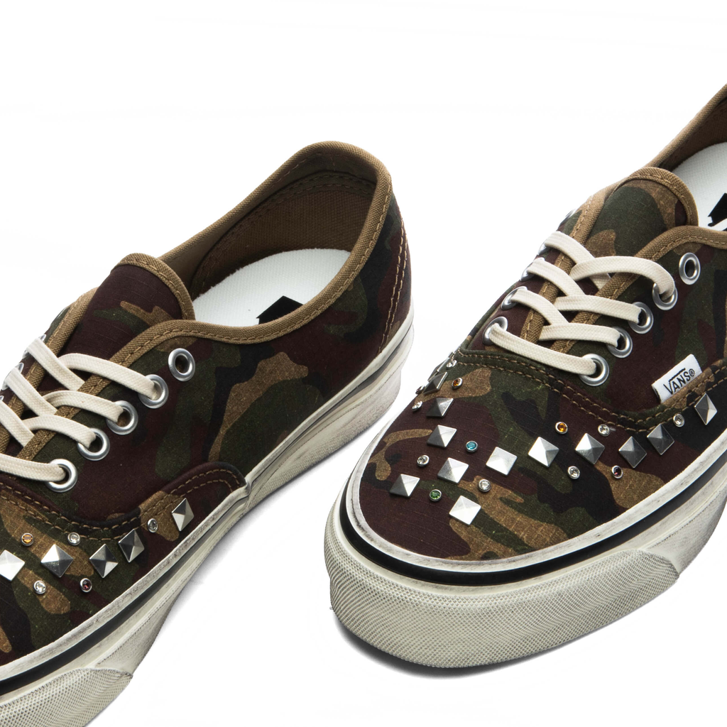 Vans Men's Premium Authentic Combat Woodland Camo - Sneakers