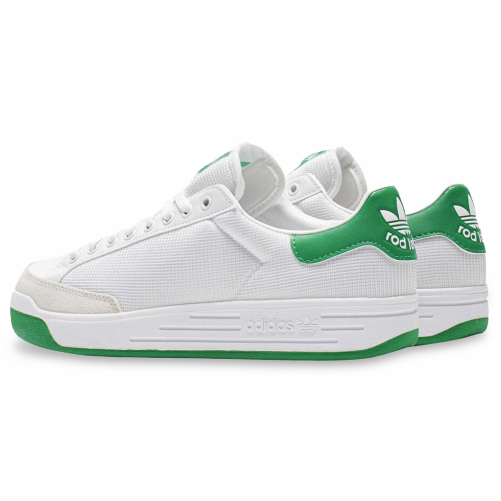 Adidas Men's Rod Laver Running White/Fairway Green - Sneakers