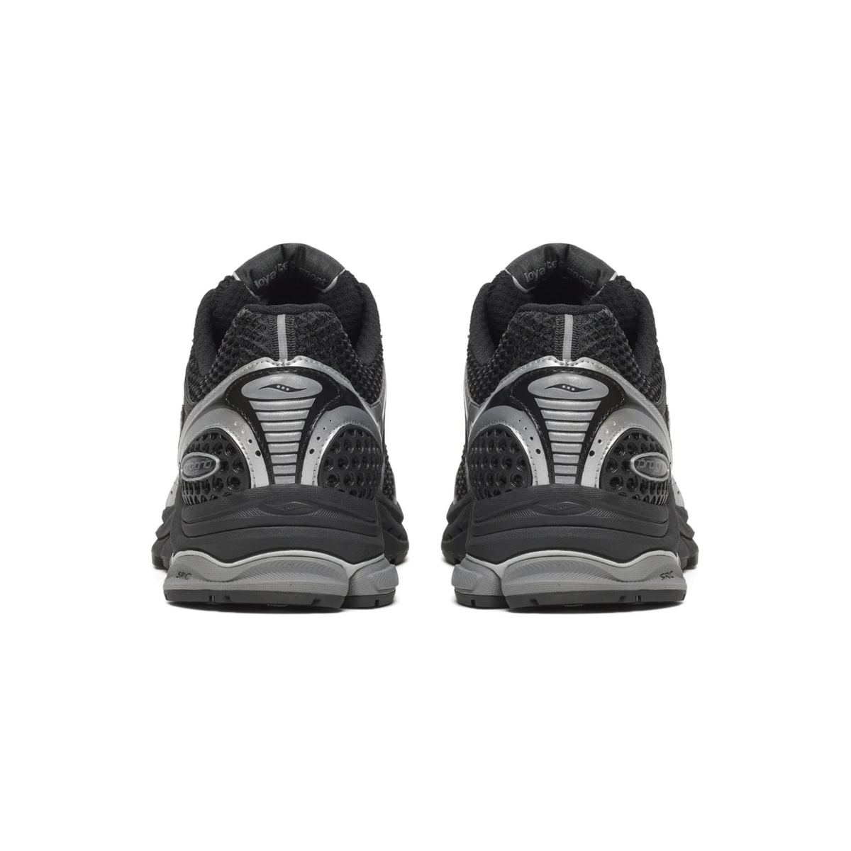 Saucony Men's ProGrid Triumph 4 Black/Silver - Sneakers