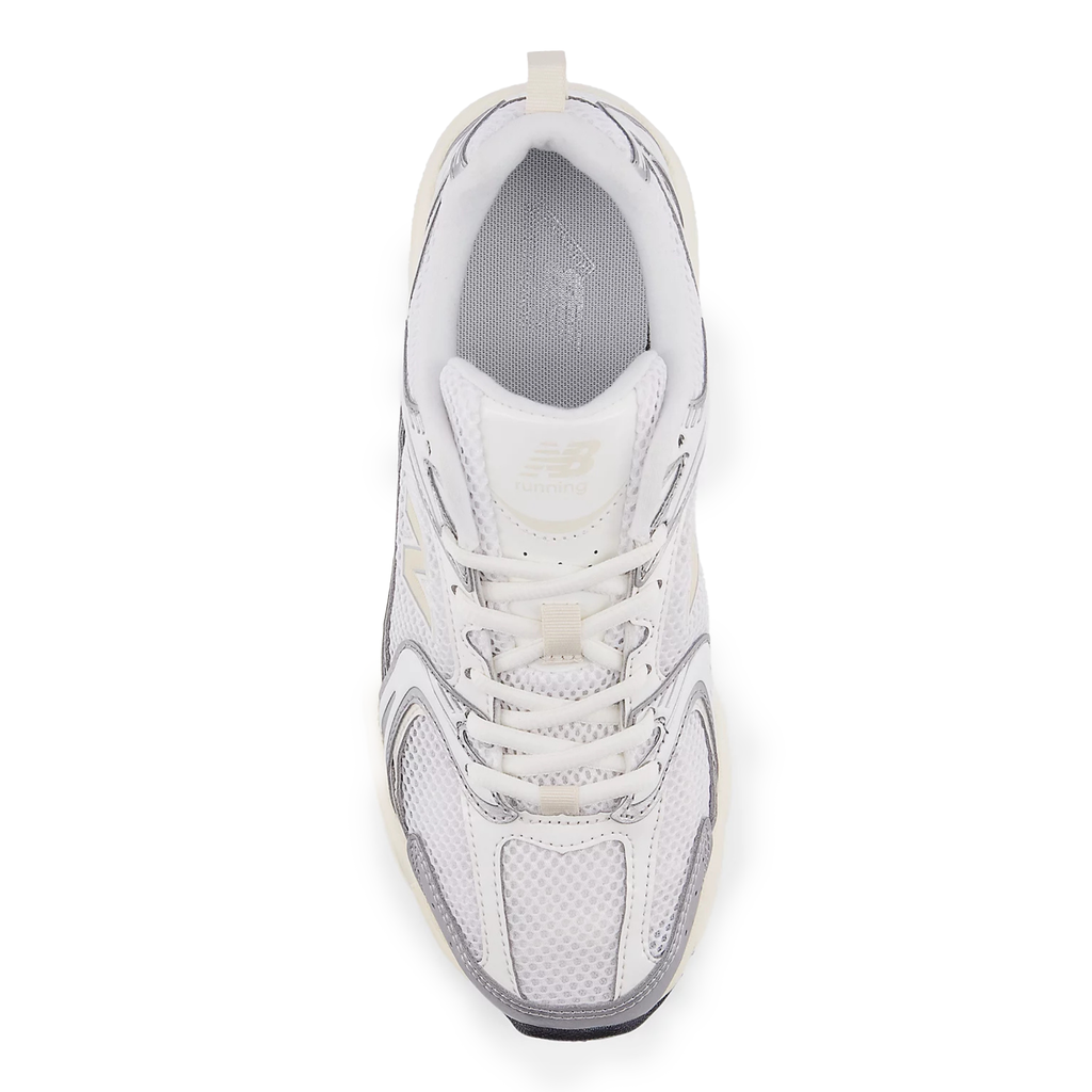 New Balance Men's U530ESB Silver Metallic/Linen - Sneakers