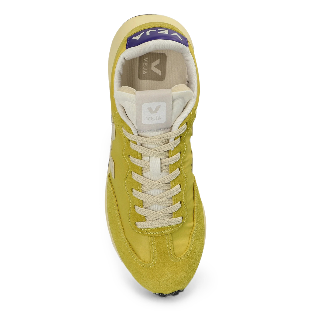 VEJA Women's Rio Brancato II Lite Yellow/Cream/Purple Nylon - Sneakers
