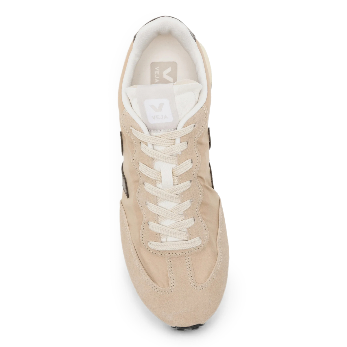 VEJA Women's Rio Brancato II Lite Tan/Dark Brown/Cream Nylon - Sneakers