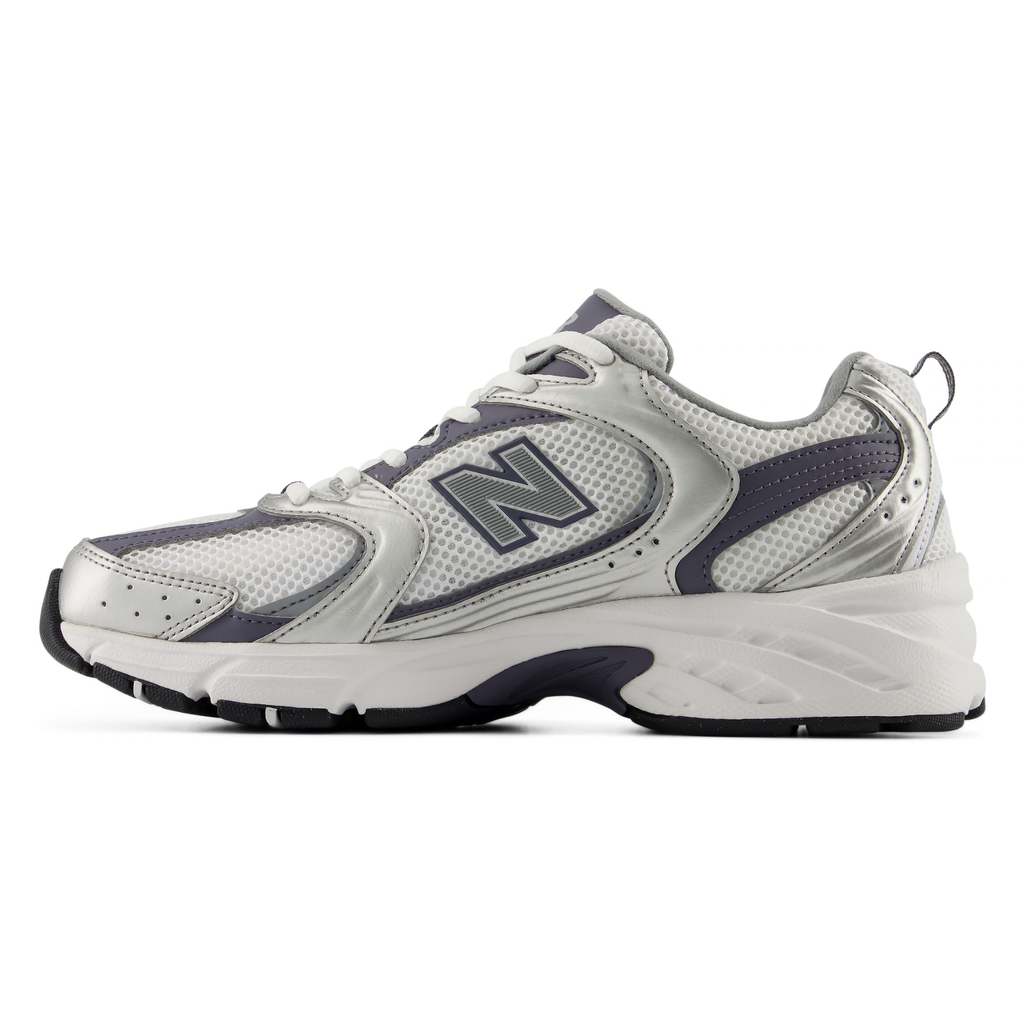 New Balance Men's U530SMP Silver Metallic/Neptune Grey/White - Sneakers