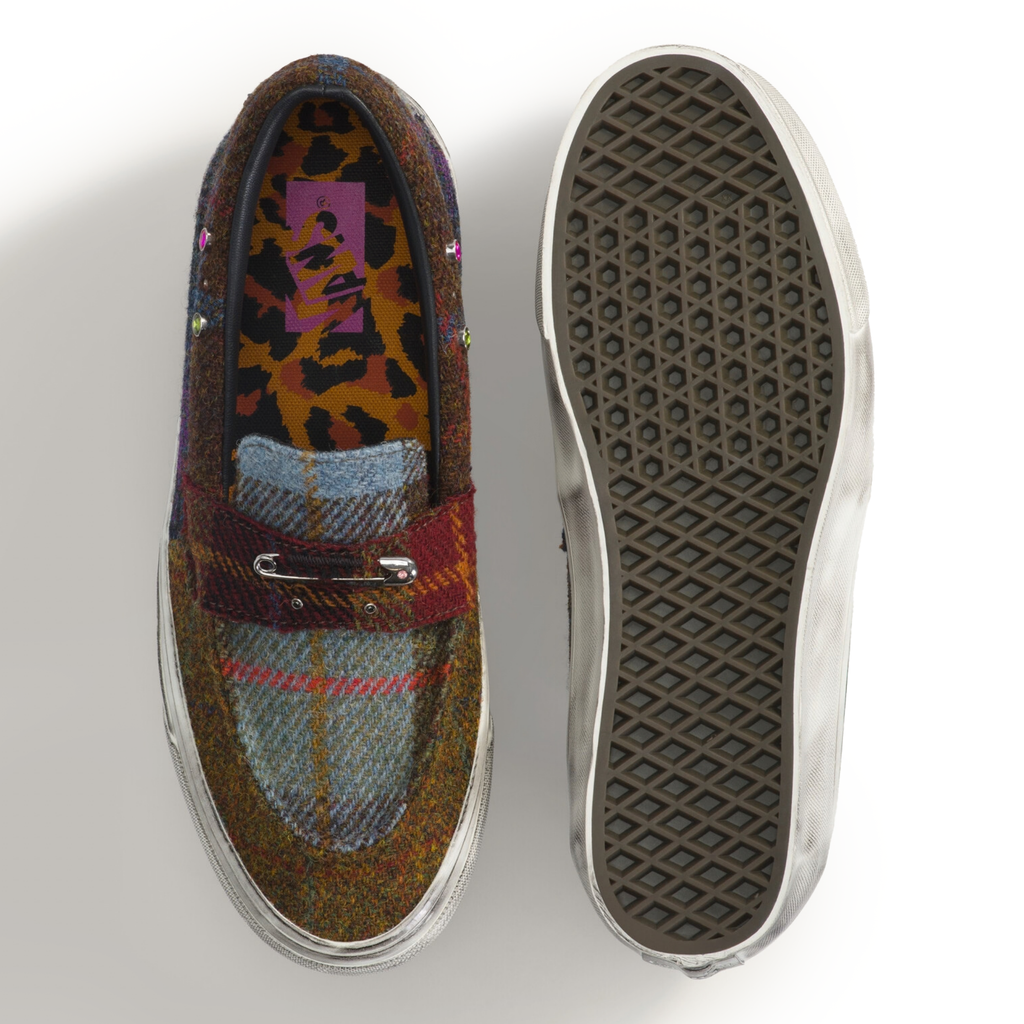 Vans Men's Harris Tweed Loafer Multicolor