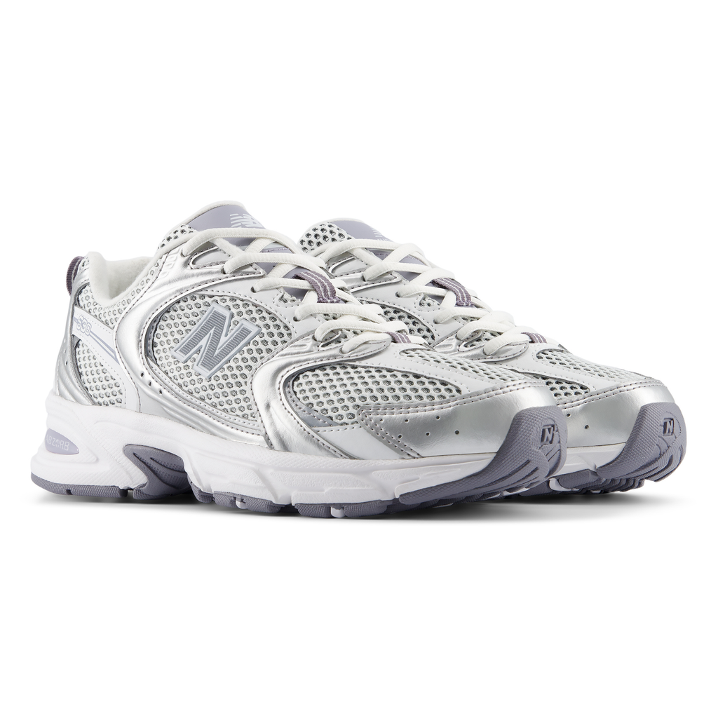 New Balance Men's U530KLA Grey Matter/Silver Metallic/Digital Mist - Sneakers