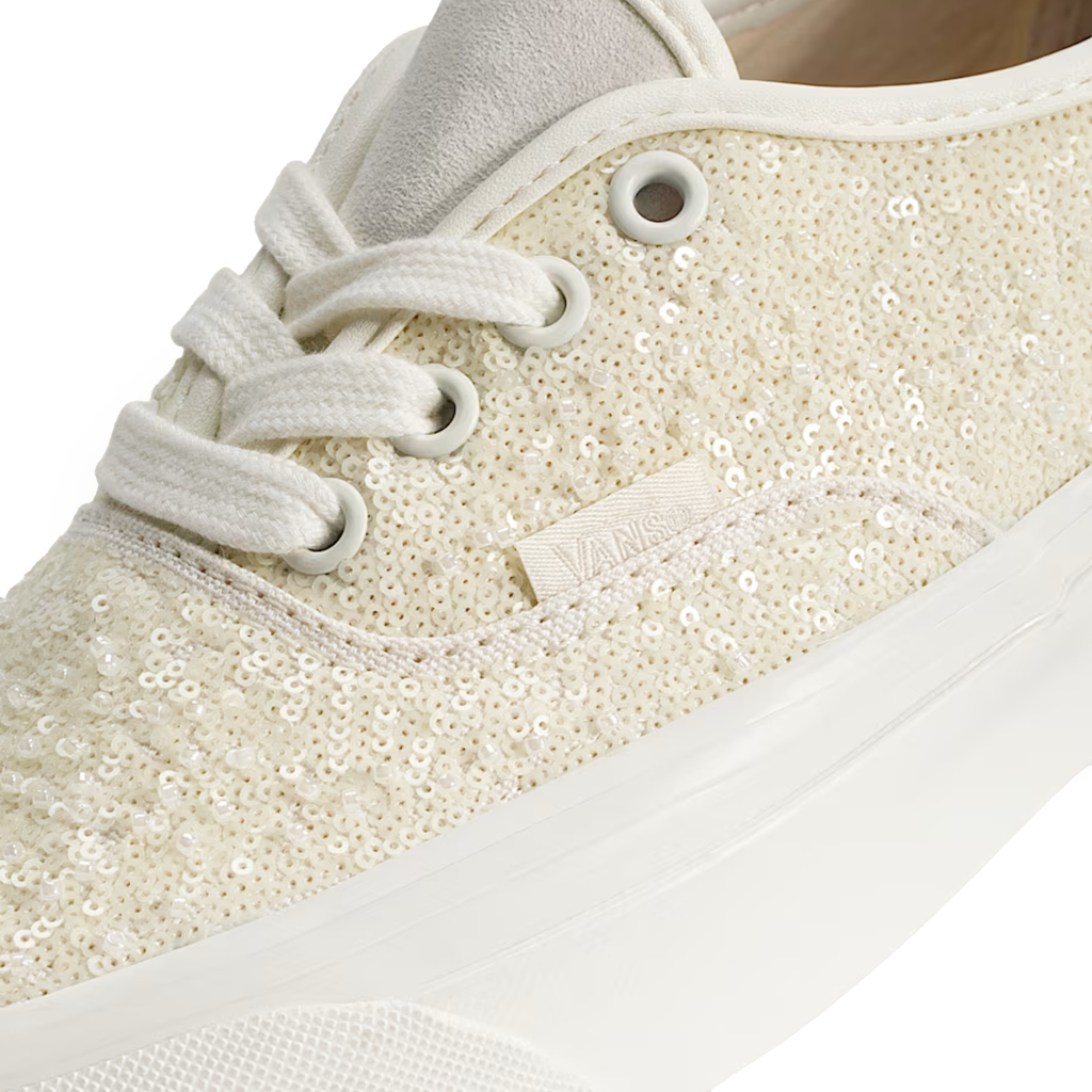 Vans Men's Premium Authentic Beaded Champagne Beige - Sneakers