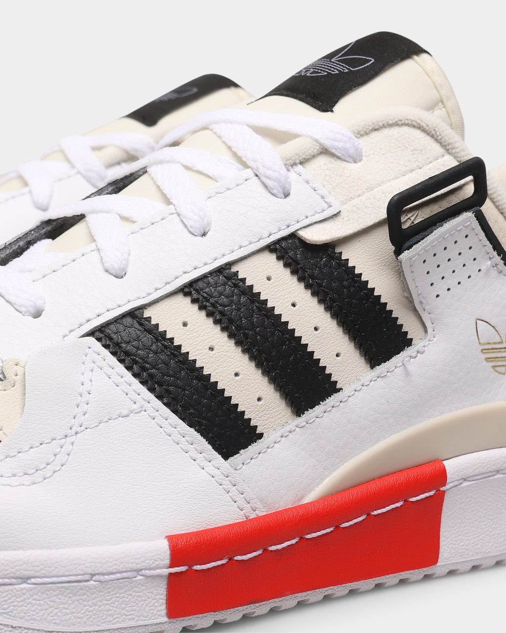 Adidas Forum Exhibit Low White/Black/Red - Sneakers