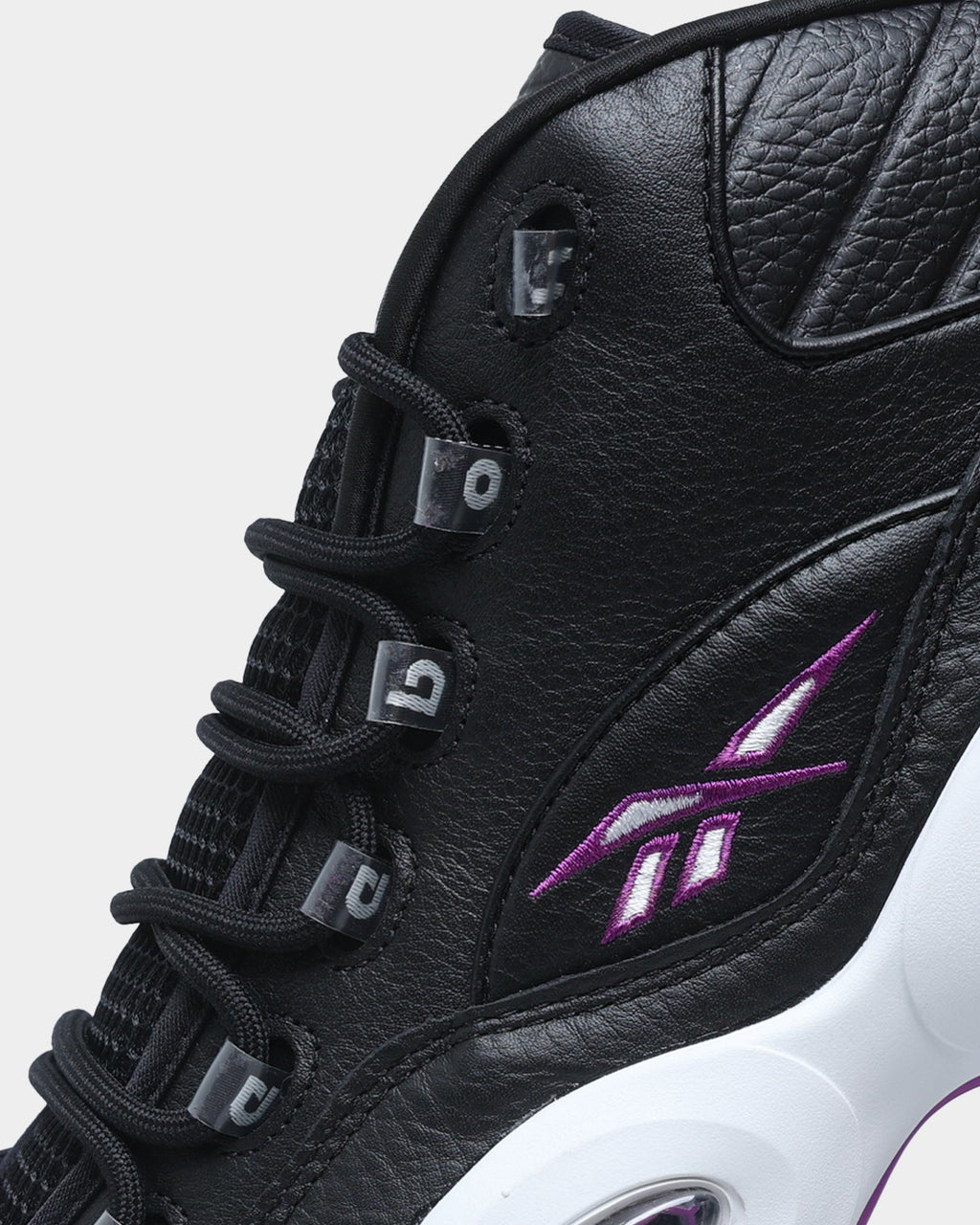 Reebok Question Mid Core Black/Aubergine/Pure Grey - Sneakers