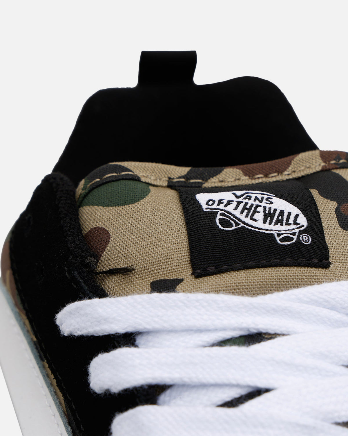 Vans Knu Skool 'Camo' Black/Green - Sneakers