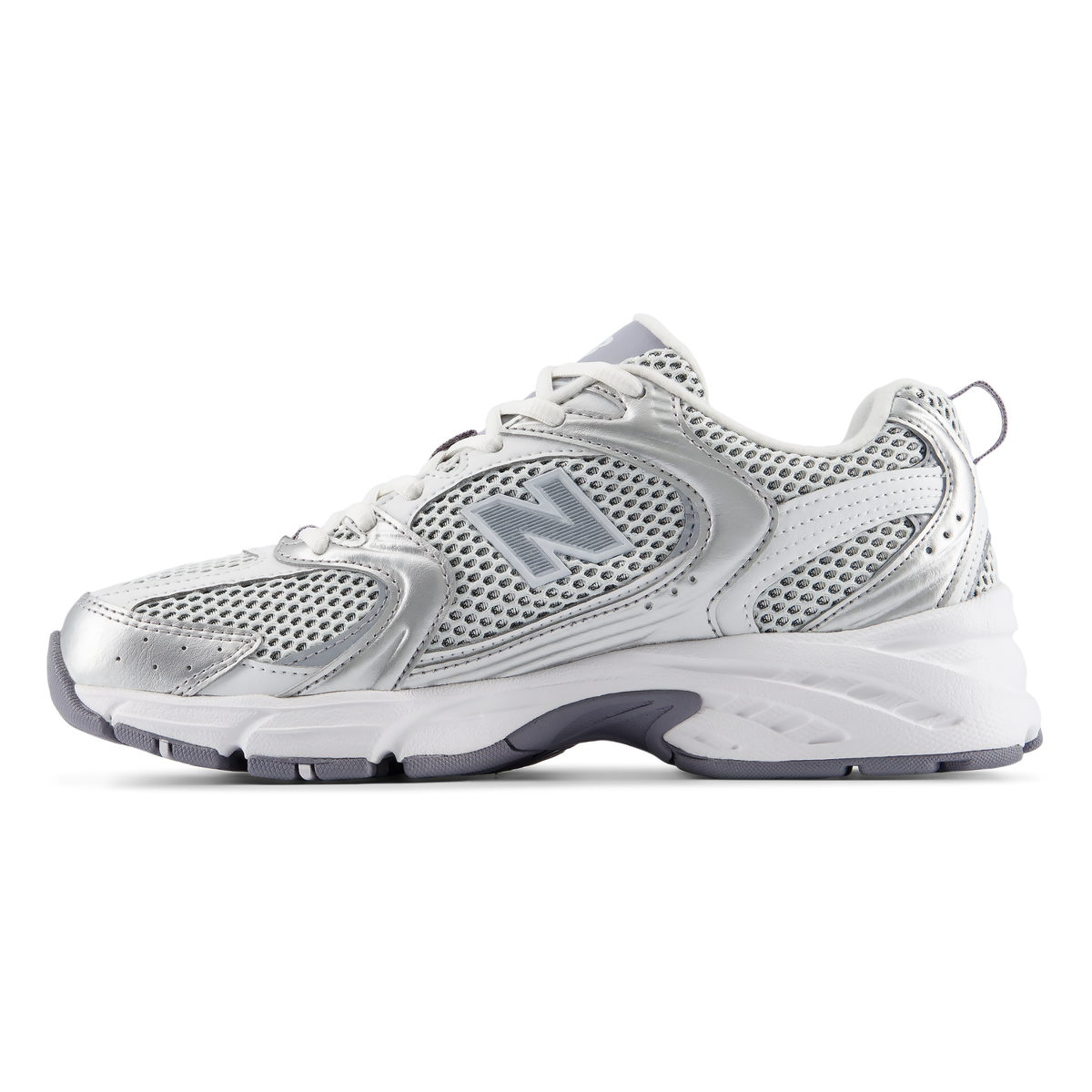 New Balance Men's U530KLA Grey Matter/Silver Metallic/Digital Mist - Sneakers
