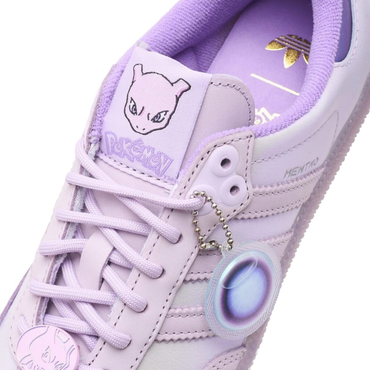 Adidas x Pokemon Men's Samba OG Mewtwo Ice Lavender/Violet - Sneakers