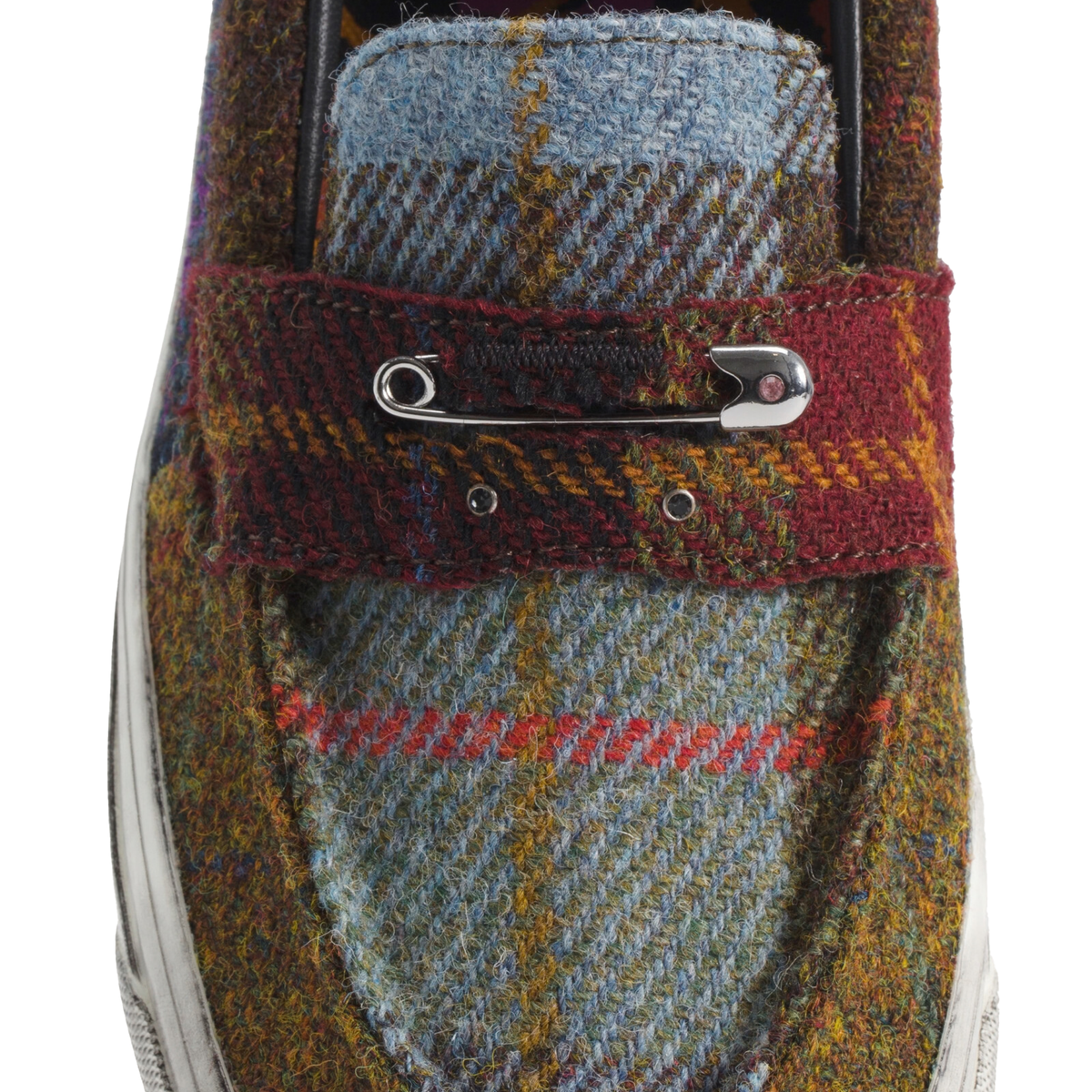 Vans Men's Harris Tweed Loafer Multicolor