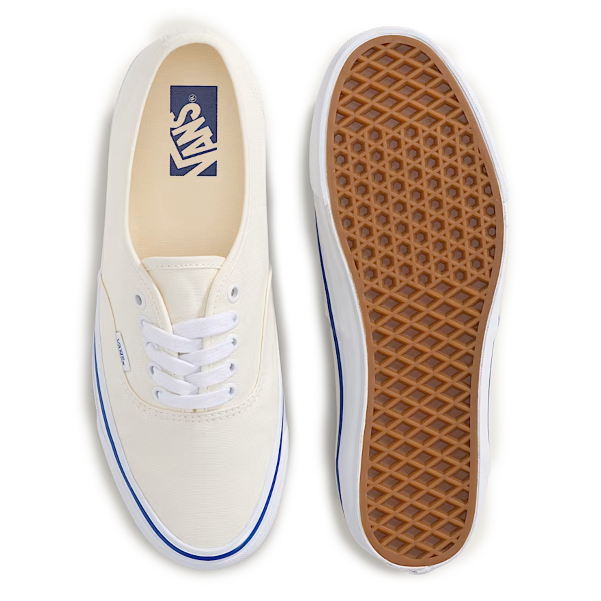 Vans Men's Premium Authentic 44 Off White - Sneakers