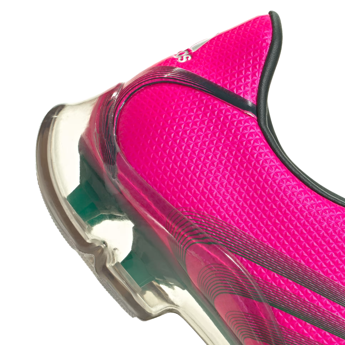 Adidas Women's F50 Adiframe Shock Pink/Bold Green/Silver Metallic - Sneakers