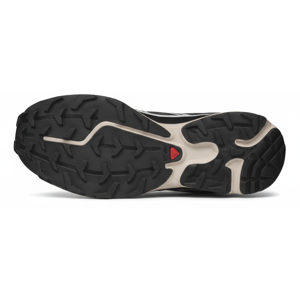 Salomon Men's XT-6 Pewter/Black/Turmeric - Sneakers