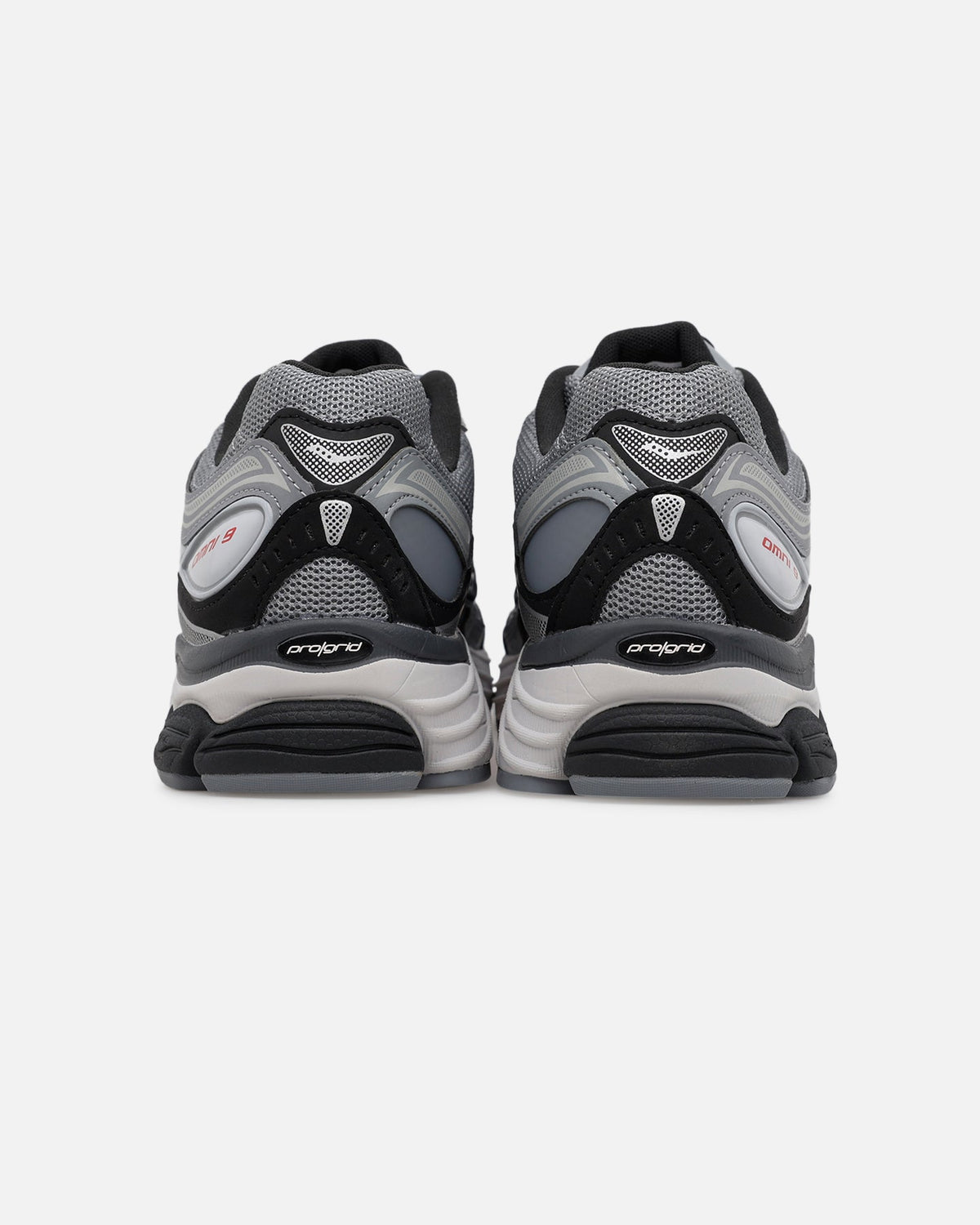 Saucony ProGrid Omni 9 Grey/Red - Sneakers