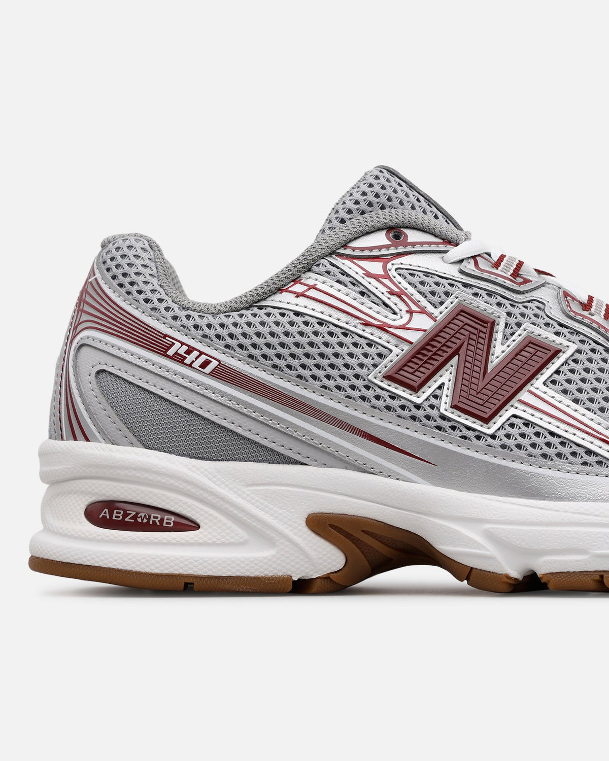 New Balance 740 Burgundy - Sneakers