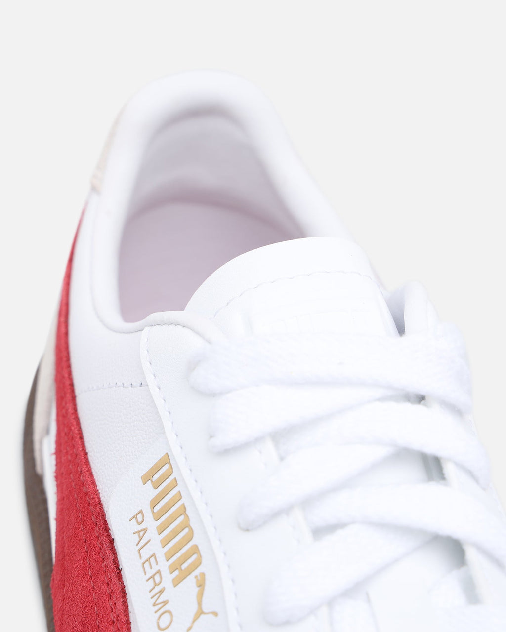 Puma Palermo Leather White/Red - Sneakers