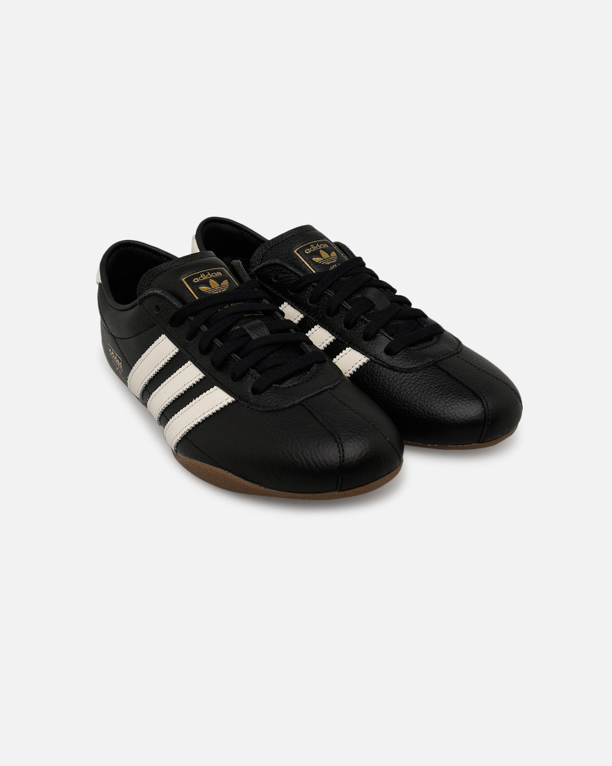 Adidas Women's Tokyo Leather Black/Gum - Sneakers