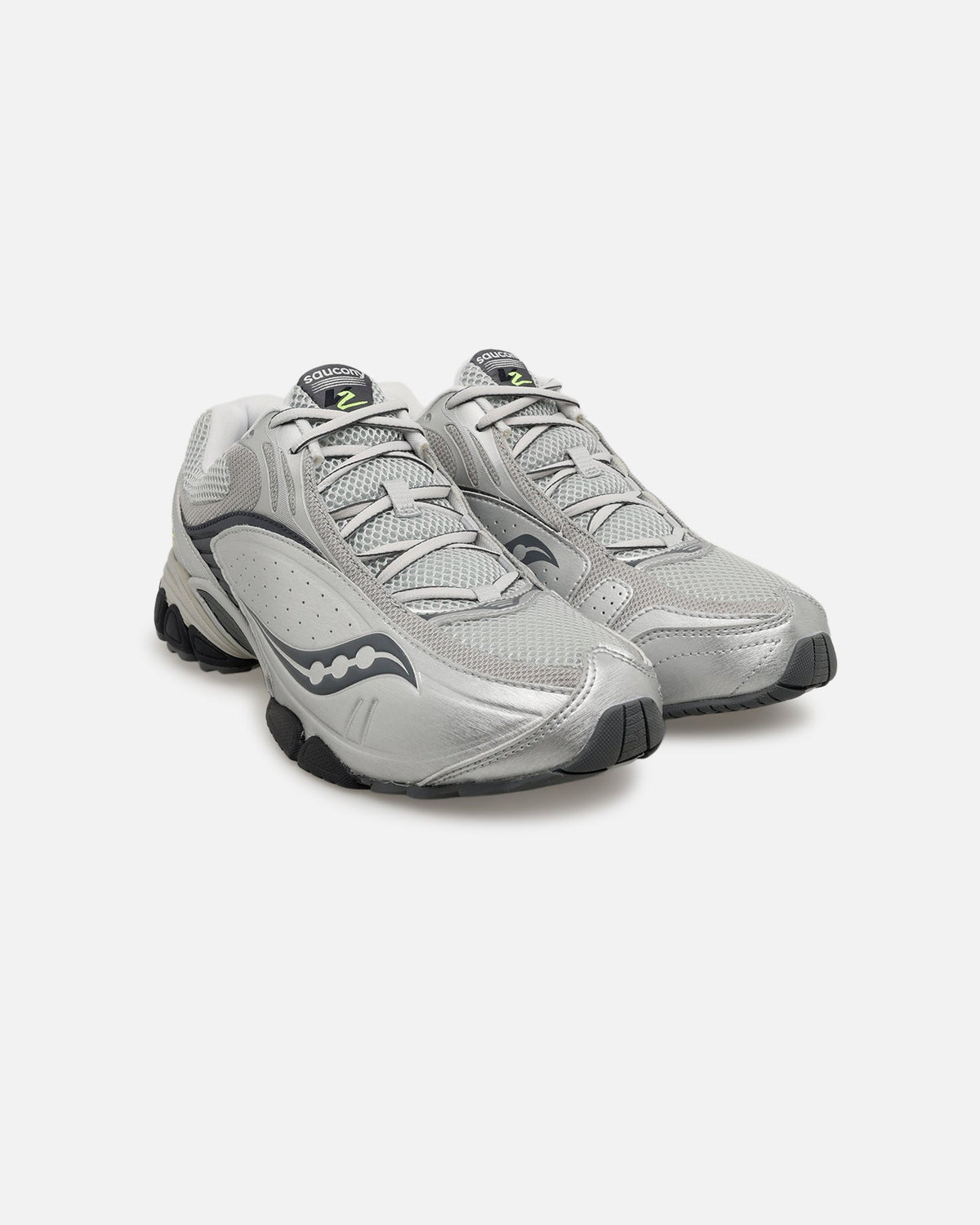 Saucony ProGrid V2 Silver/Navy - Sneakers