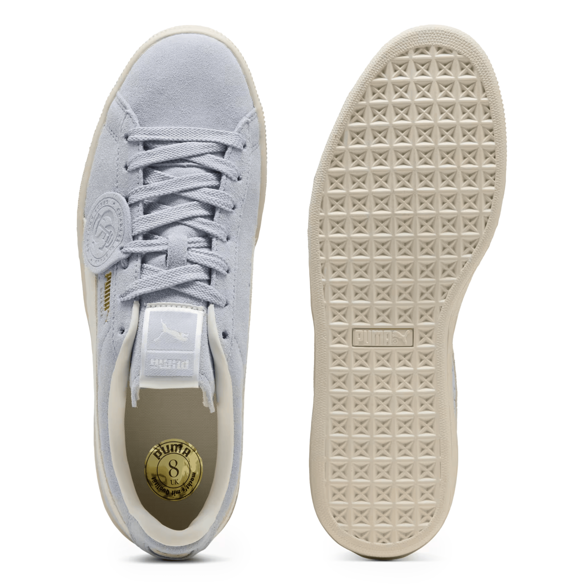 Puma x Charles F. Stead Men's Suede Snow Mountain Blue/Frosted Ivory - Sneakers